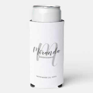 Moderne Manuscript Gepersonaliseerde Bridesmaid
