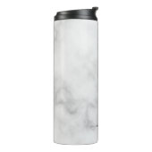 Moderne Manuscript Gepersonaliseerde Naam Witte Ma Thermosbeker (Gedraaid links)