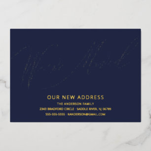 Moderne Manuscript hebben wij Bewegende Aankondigi Folie Uitnodiging