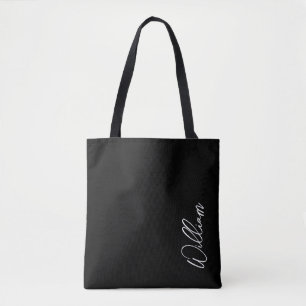 Moderne Manuscript Persoonlijke Canvas tas van de