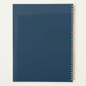 Moderne Marine 2022 2023 Planificateur mensuel heb (Dos)