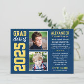 Moderne marinegeel 2 fotograaf kaart (Staand voorkant)