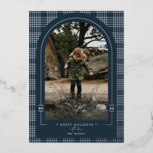 Moderne marinescheepvaart en Kaart van Silver Foil (Voorkant)