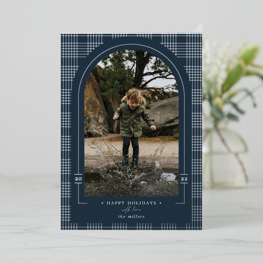 Moderne marinescheepvaart en Kaart van Silver Foil (Staand Voorkant)