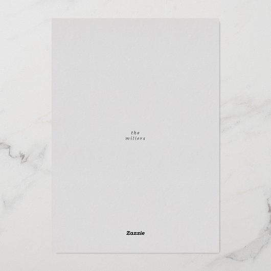 Moderne marinescheepvaart en Kaart van Silver Foil (Achterkant)