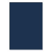 Moderne marinesolfantenblauwe Kaart (Achterkant)