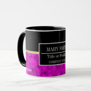 Moderne marmer Business Add Name Mok