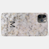 Moderne Marmer Case-Mate iPhone Case (Achterkant (horizontaal))