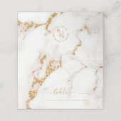 Moderne marmer Glitter Table Place Gold ID816 (Buitenkant ongevouwen)
