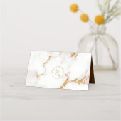 Moderne marmer Glitter Table Place Gold ID816 (Achterkant)