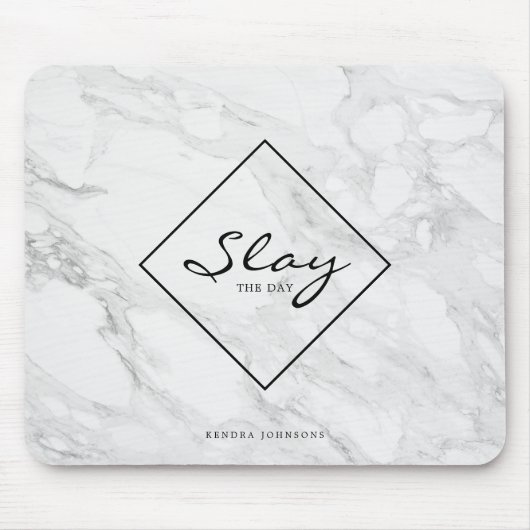 Moderne marmer muismat (Voorkant)