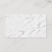 Moderne Marmeren Baby showers Luier Raffle Kaarten (Achterkant)