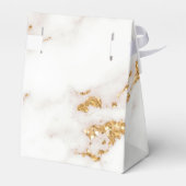 Moderne marmeren glitter dank je wel goud ID816 Bedankdoosjes (Achterkant)