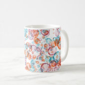 Moderne marmeren stijl. koffiemok (Voorkant rechts)