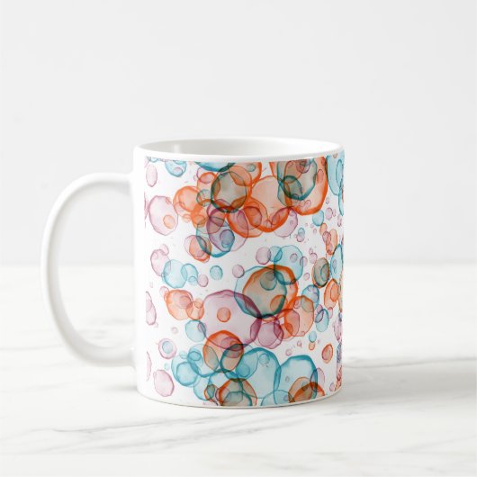 Moderne marmeren stijl. koffiemok (Links)