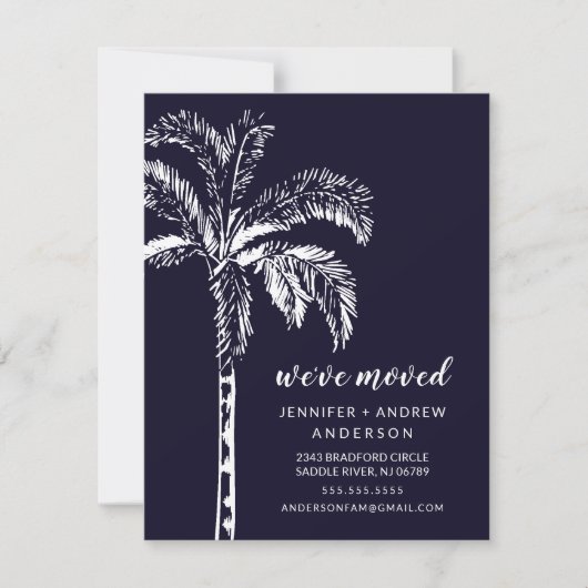 Moderne mededeling over boombewegingen kaart (Voorkant)