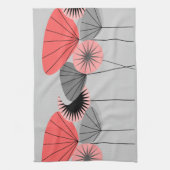 Moderne medio-centraaltjes Dandelion Clocks 2 Theedoek (Verticaal)