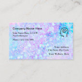 Moderne medische psychotherapeut visitekaartje (Voorkant)