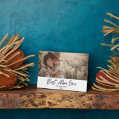 Moderne Meilleure maman jamais simple Plaque photo (Côté)