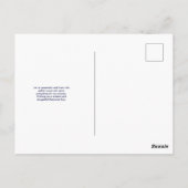 Moderne Memorial Day Briefkaart (Achterkant)