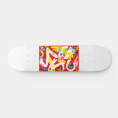 Moderne mensen skateboard dek (Horizontaal)