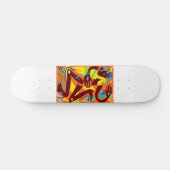 Moderne mensen skateboard dek (Horizontaal)