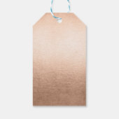 Moderne Merry Bright Bold Typografie 3 Foto Zwart Cadeaulabel (Achterkant)