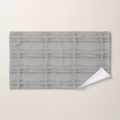 Moderne metaalstrips bad handdoek (Handdoek)