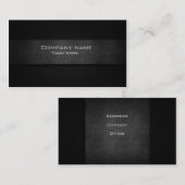 Moderne metalen visitekaartje (Voorkant / Achterkant)