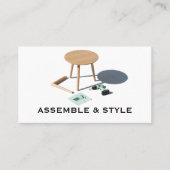 Moderne Meubelassemblage Visitekaartje (Voorkant)