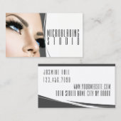 Moderne Microblading , Wenkbrauwen,  Permanente Ma Visitekaartje (Voorkant / Achterkant)
