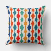 Moderne Mid Century Stijl Kussen / Kussen Throw (Voorkant)