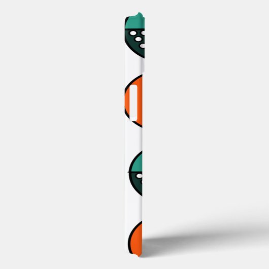 Moderne middencirkelhalven Case-Mate iPhone case (Achterkant / Rechts)