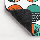 Moderne middencirkelhalven muismat (Hoek)