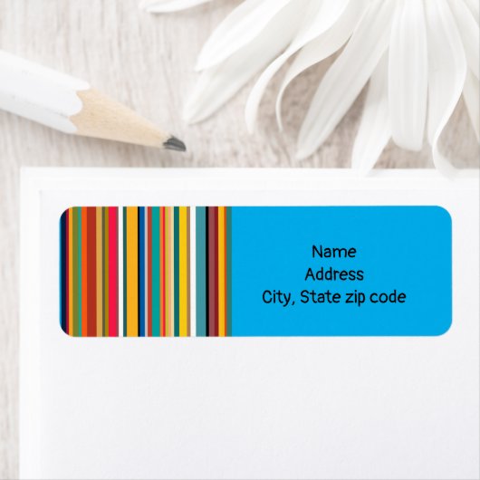 Moderne middeneeuwse strips etiket (Insitu)