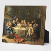 Moderne midnight-discussie fotoplaat (Zijkant)