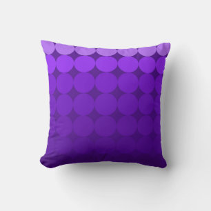 Moderne milieu du siècle mod dégradé pop coussin v