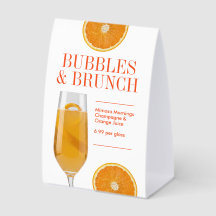 Moderne Mimosa Cocktailbar of Tafel Brunch LTO