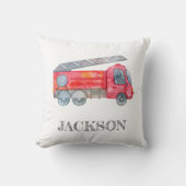 Moderne miniatuurfeest van vuurman kussen (Voorkant)