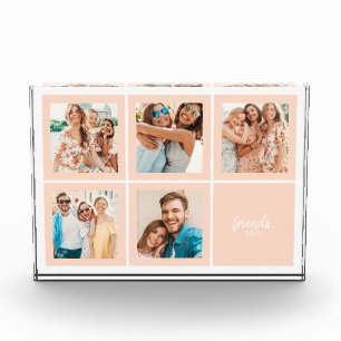Moderne minieme Blush Friends Photo Block Fotoblokken