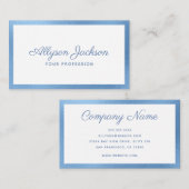 Moderne minima visitekaartje (Voorkant / Achterkant)