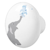 Moderne Minimal Baby Elephant Keramische Pull Knop (Rechts)