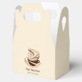 Moderne Minimal Coffee Shop professionele winkel Bedankdoosjes (Geopend)