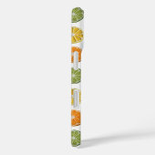 Moderne Minimal Fresh Crochet Citrus Slices Naam Case-Mate iPhone Case (Achterkant / Rechts)