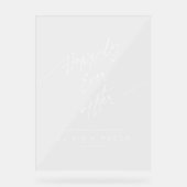 Moderne minimal Heureusement Jamais Après L'Accuei (Recto)