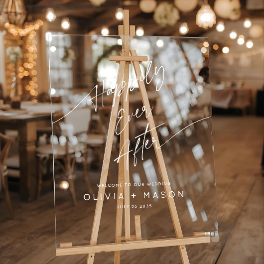 Moderne minimal Heureusement Jamais Après L'Accuei