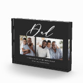 Moderne minimale 2 fotoscriptpap vaderdag fotoblokken (Rechts)