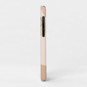 Moderne minimale abstracte geometrische bruine fig Case-Mate iPhone case (Achterkant/links)