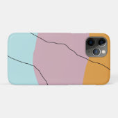 Moderne, minimale abstracte geometrische kleurrijk Case-Mate iPhone case (Achterkant (horizontaal))