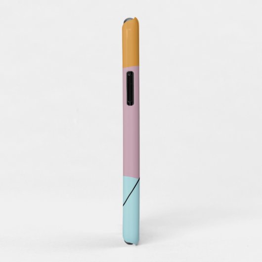 Moderne, minimale abstracte geometrische kleurrijk Case-Mate iPhone case (Achterkant/rechts)